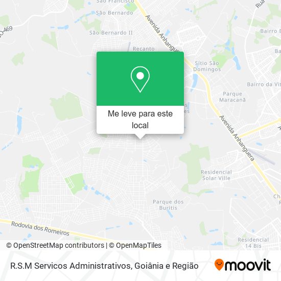 R.S.M Servicos Administrativos mapa