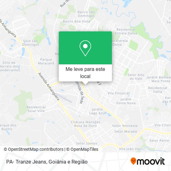 PA- Tranze Jeans mapa
