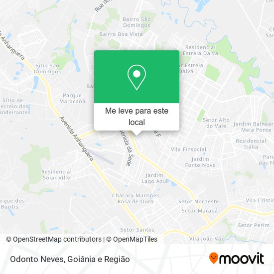Odonto Neves mapa