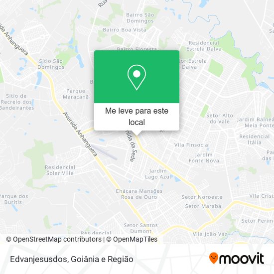 Edvanjesusdos mapa
