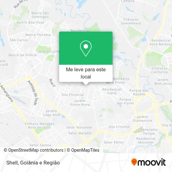 Shell mapa