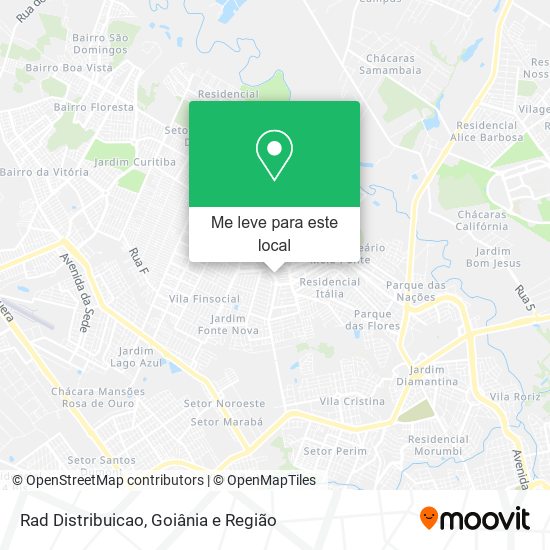 Rad Distribuicao mapa