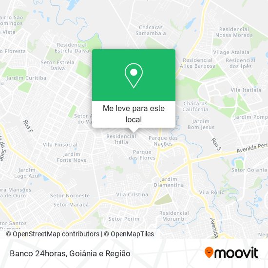 Banco 24horas mapa