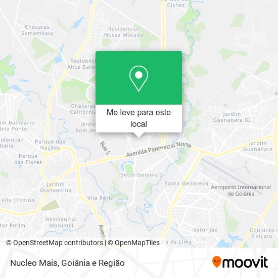 Nucleo Mais mapa