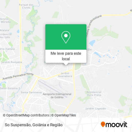 So Suspensão mapa