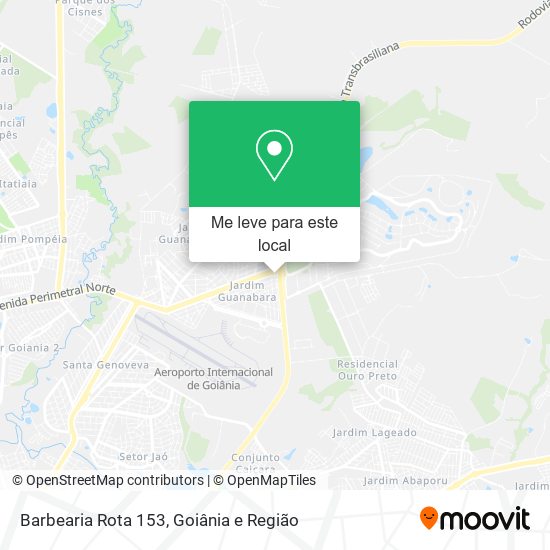 Barbearia Rota 153 mapa