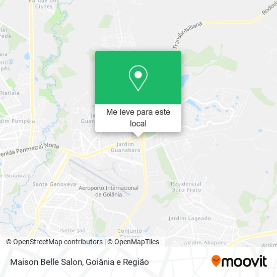 Maison Belle Salon mapa