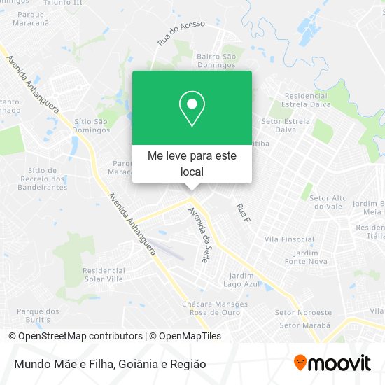 Mundo Mãe e Filha mapa