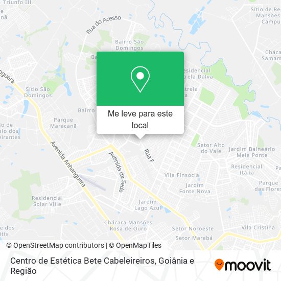 Centro de Estética Bete Cabeleireiros mapa