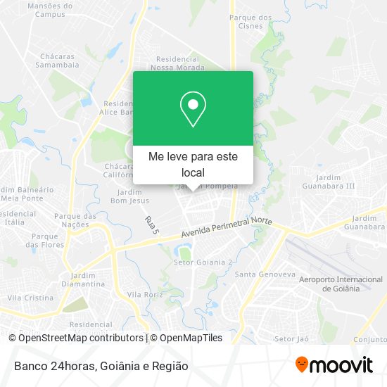 Banco 24horas mapa