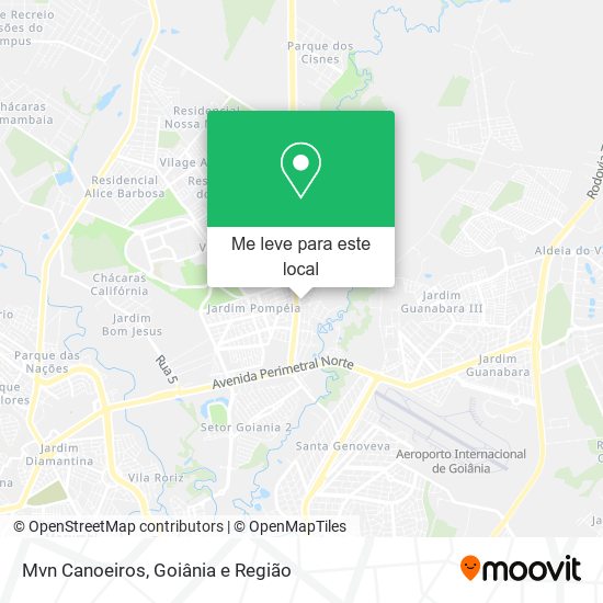 Mvn Canoeiros mapa