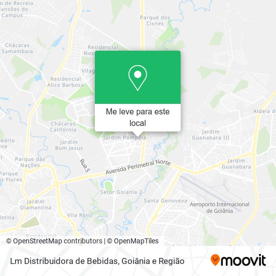 Lm Distribuidora de Bebidas mapa