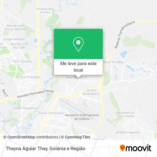 Thayna Aguiar Thay mapa