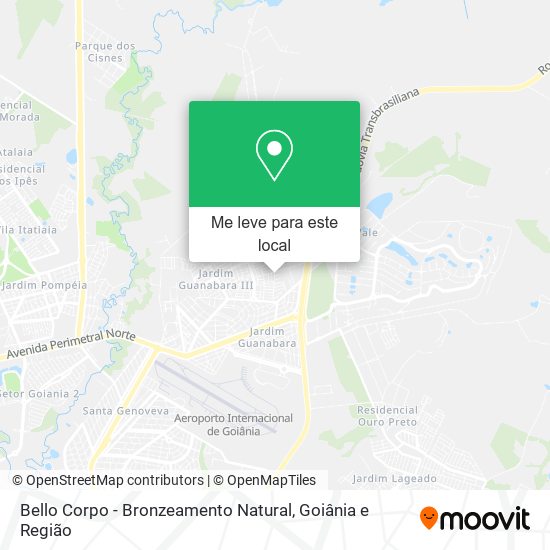 Bello Corpo - Bronzeamento Natural mapa