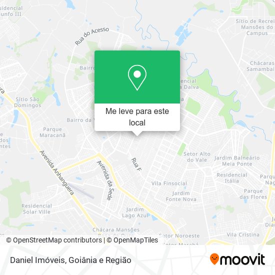 Daniel Imóveis mapa