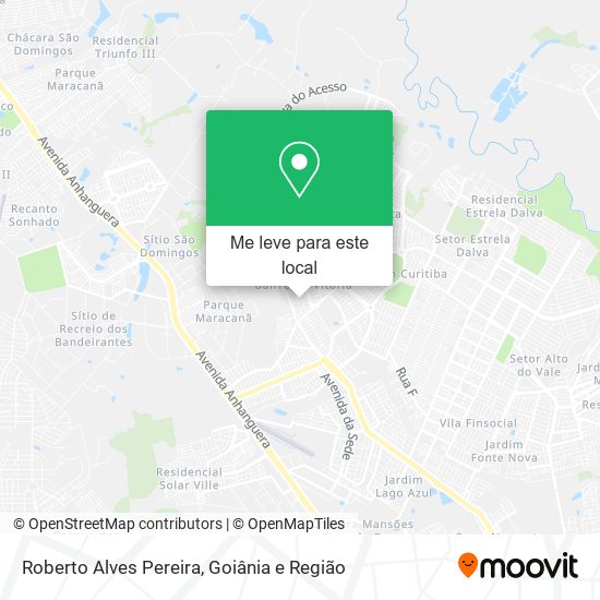 Roberto Alves Pereira mapa