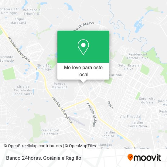 Banco 24horas mapa