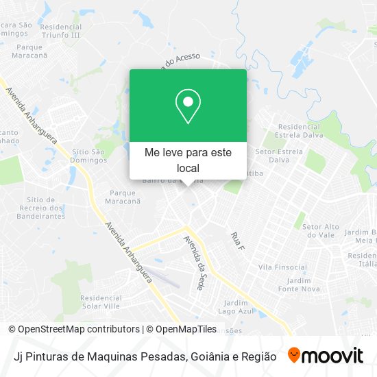 Jj Pinturas de Maquinas Pesadas mapa