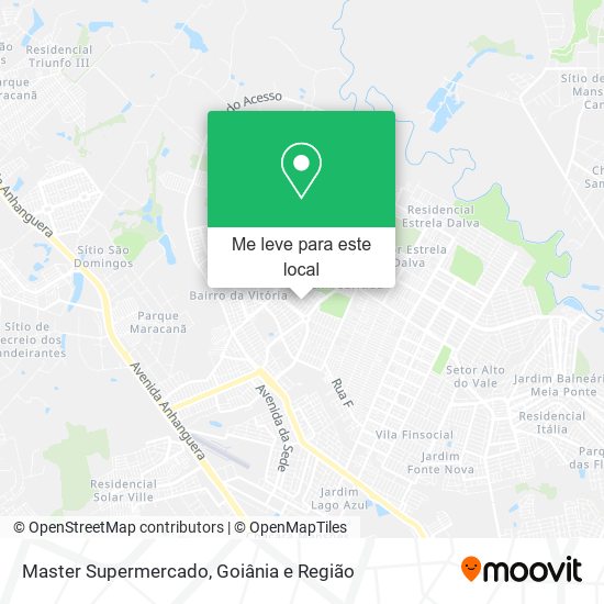 Master Supermercado mapa