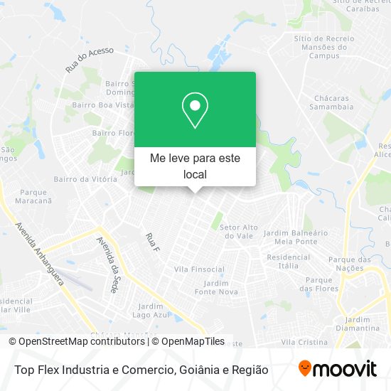 Top Flex Industria e Comercio mapa