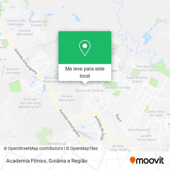 Academia Fitniss mapa