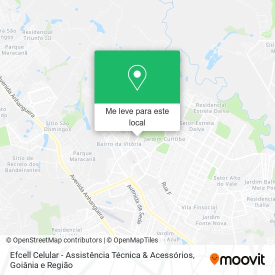 Efcell Celular - Assistência Técnica & Acessórios mapa