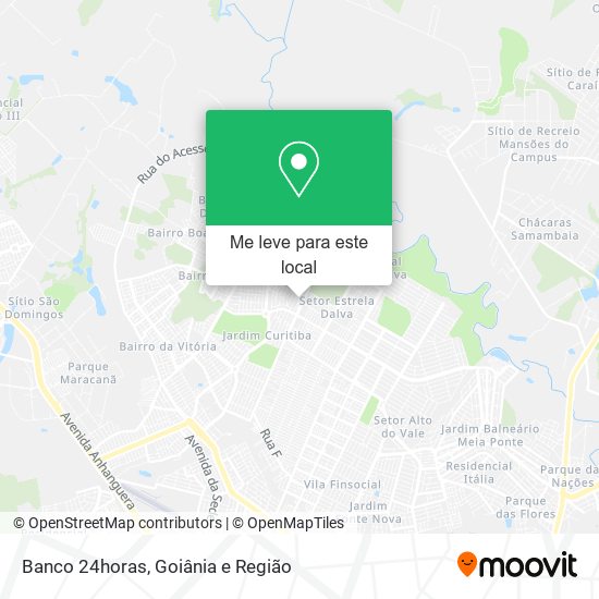 Banco 24horas mapa