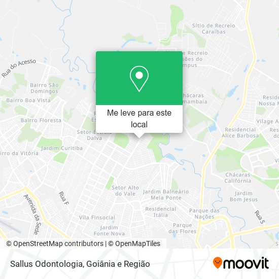 Sallus Odontologia mapa