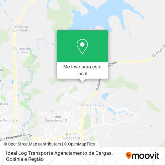 Ideal Log Transporte Agenciamento de Cargas mapa