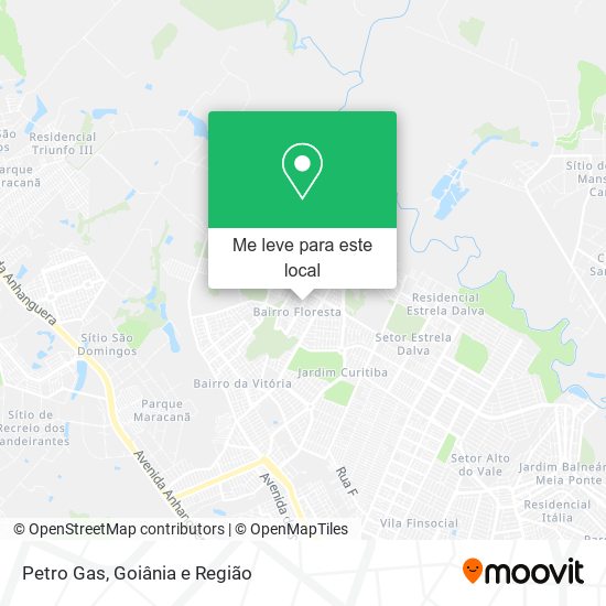 Petro Gas mapa