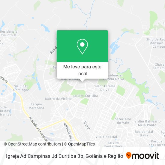 Igreja Ad Campinas Jd Curitiba 3b mapa