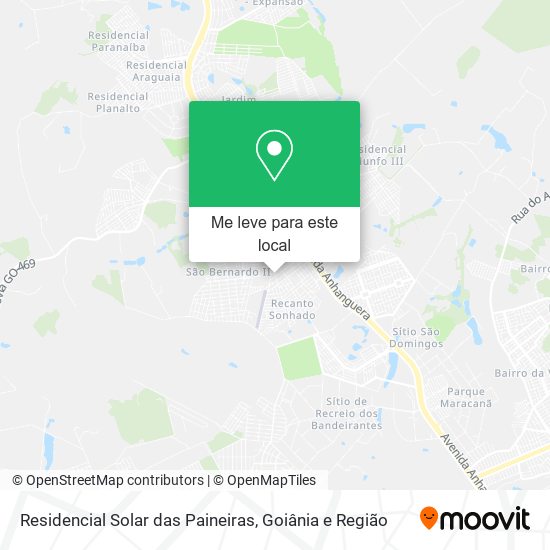 Residencial Solar das Paineiras mapa