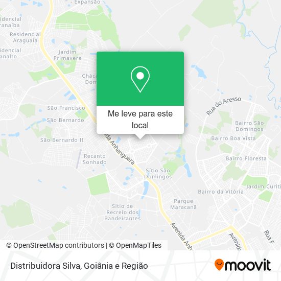 Distribuidora Silva mapa