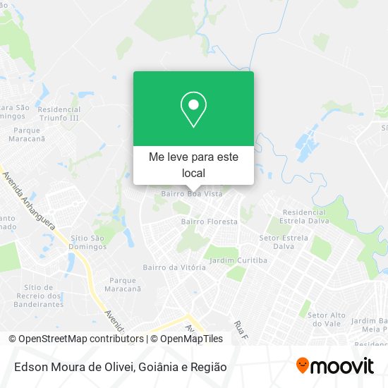 Edson Moura de Olivei mapa