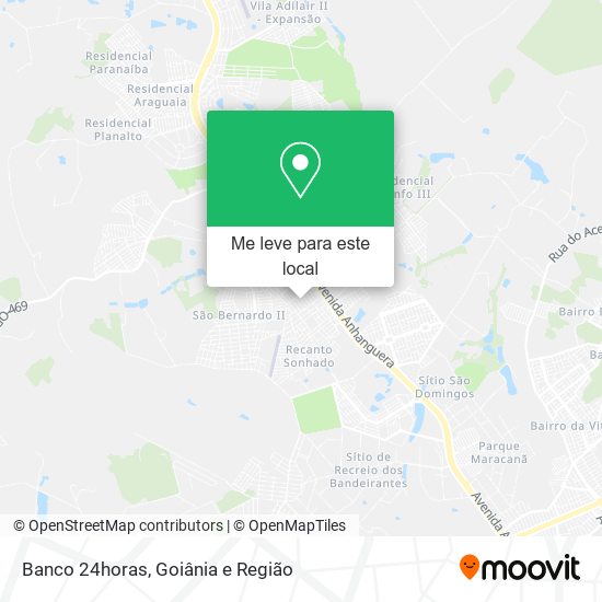 Banco 24horas mapa