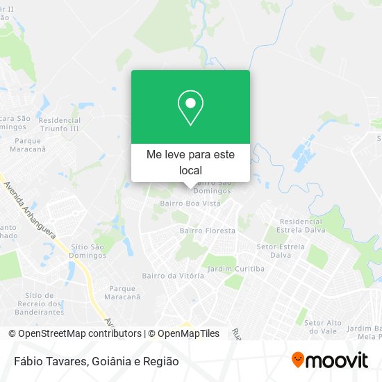 Fábio Tavares mapa