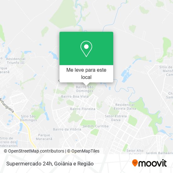 Supermercado 24h mapa