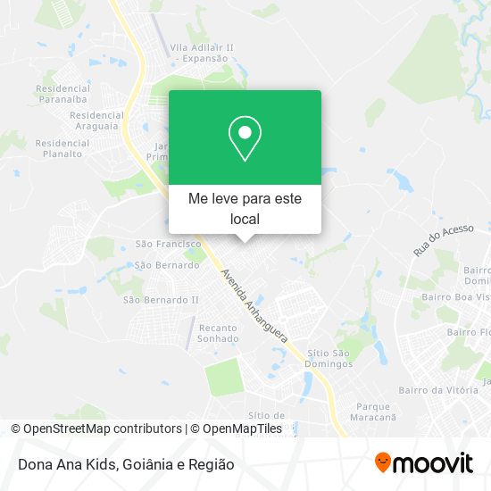 Dona Ana Kids mapa