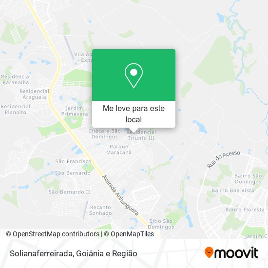 Solianaferreirada mapa