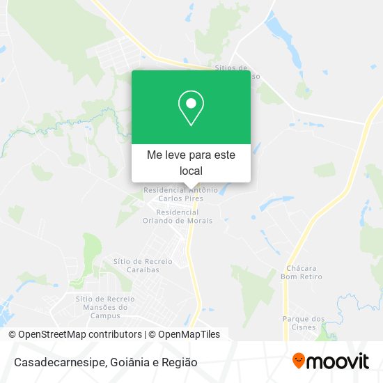 Casadecarnesipe mapa