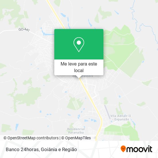 Banco 24horas mapa