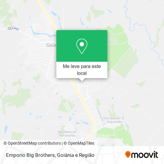 Emporio Big Brothers mapa
