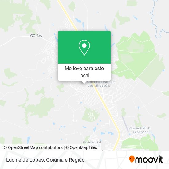 Lucineide Lopes mapa