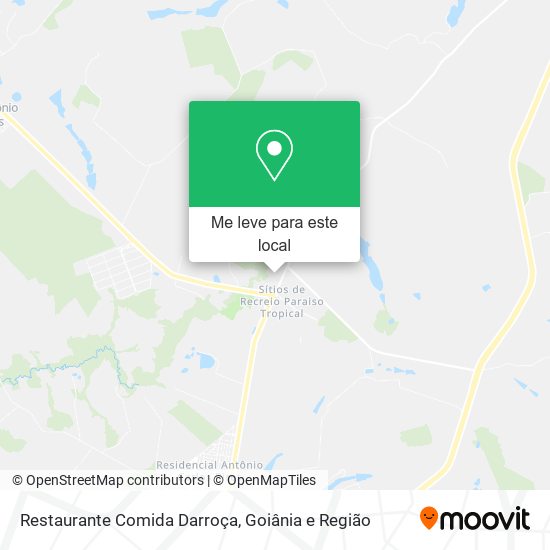 Restaurante Comida Darroça mapa