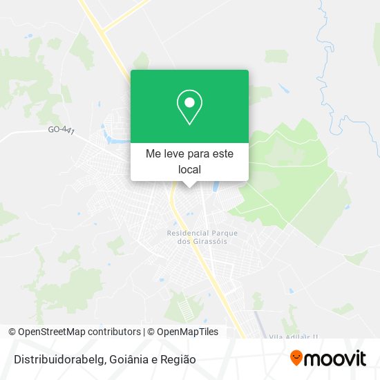 Distribuidorabelg mapa