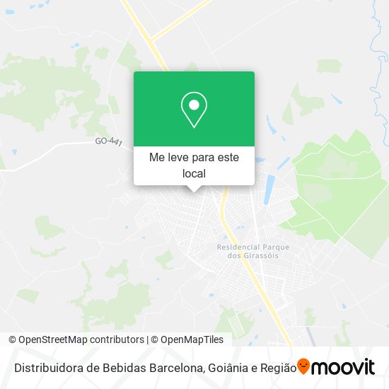 Distribuidora de Bebidas Barcelona mapa