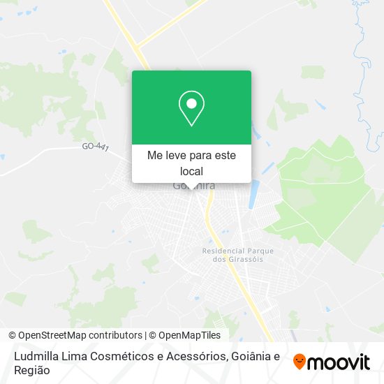 Ludmilla Lima Cosméticos e Acessórios mapa