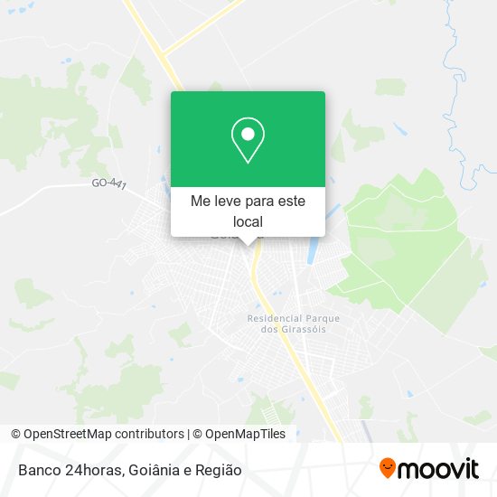 Banco 24horas mapa