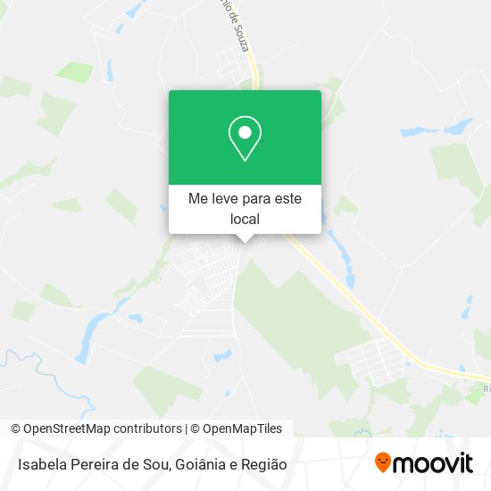 Isabela Pereira de Sou mapa