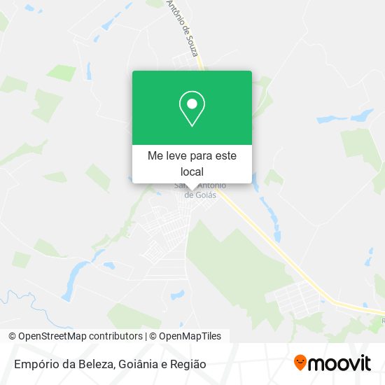 Empório da Beleza mapa